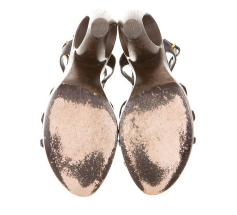 Louis Vuitton Lizard Multistrap Sandals - Right Fashion Encore