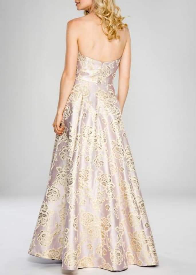 NWT Cachet Embellished Hi Lo Gown