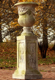 Julian Square Urn  Pedestal