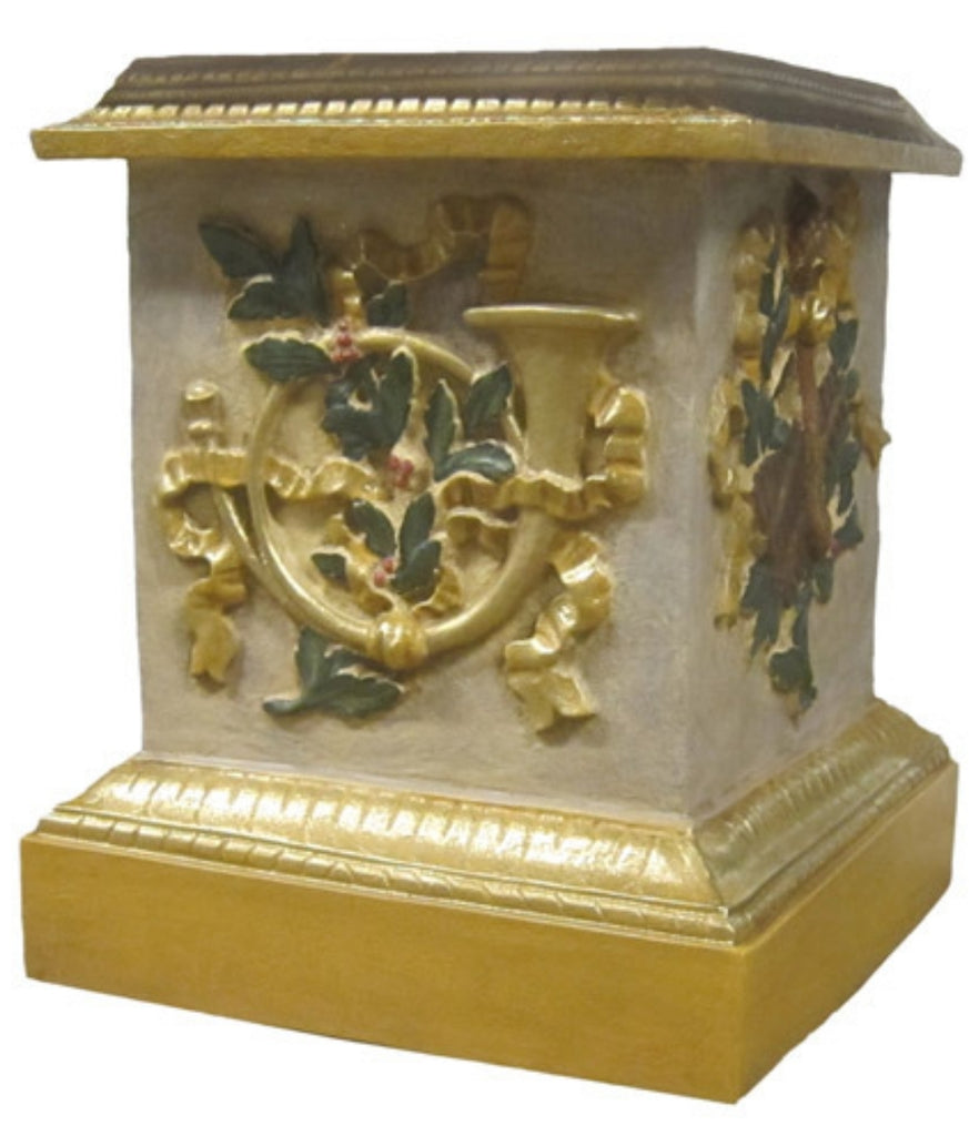 Decorative Horn Pedestal